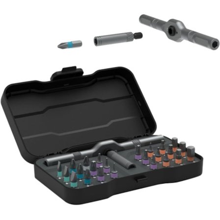 24-i-1 Magnetisk Skrutrekkersett, Multifunksjonelt Verktøysett for Hjemme Reparasjon