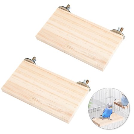 2 kpl linnun alustaa, lemmikkieläinten alusta, kiipeilyalusta, hamsterin puinen alusta, orsi, luonnolliset linnunlelut ja tarvikkeet