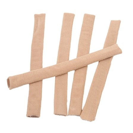 20 cm tåbeskytter gelrørbandasje holderputer liktorn hallux valgus hard hud smertelindrende puter fotpleie