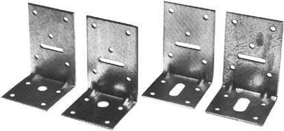Joma 4220012 Vinkelbeslag ETA-10/0382, 2,5 x 90 x 60 x 60 mm, 50-pack P12/12, Infästning