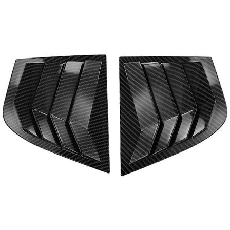 Bil Tilbehør Bagrude Lamel Vindue Side Skodde Dæk Trim Mærkat Ventilations Scoop til 2018-2023, A