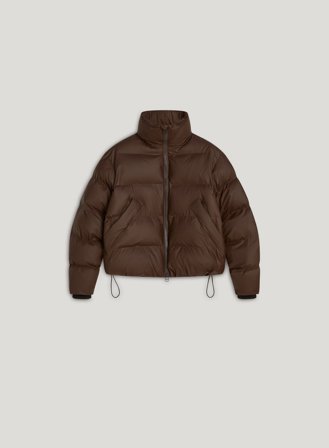 Tretorn X Kassl Editions Puffer Jacket — Vandtætte Jakke Kvinder — Brun | Ydertøj, Gummistøvler, Jakker & Regntøj til Dame, Herre & Børn