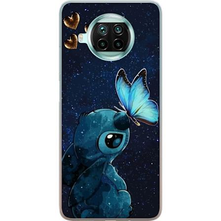 Xiaomi Mi 10T Lite 5G Gjennomsiktig deksel Stitch sommerfugl