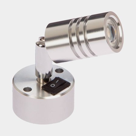 Applique de tête de lit NauticLED Wall Reader, aluminium, LED, 10 - 30 V, 1.7 - 15 W