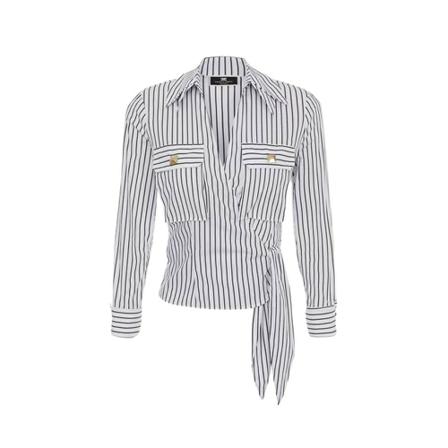 Elisabetta Franchi Shirts , Wit , Dames , Maat: M