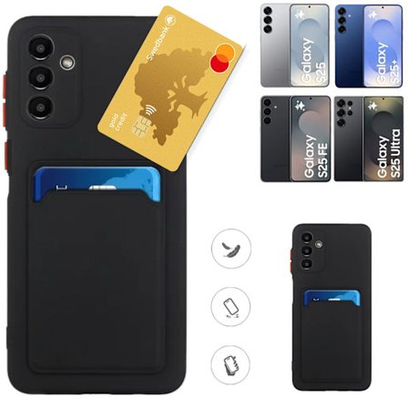 Samsung Galaxy S25 PLUS/ULTRA/FE -kuori korttipaikalla -