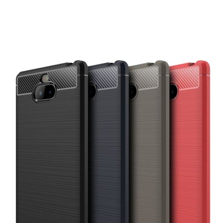 Stöttåligt Armor Carbon TPU-skal Sony Xperia 10 Plus