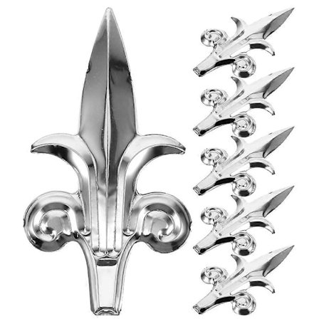 6 stk. Gjerde Finial Port Gjerde Dekor Hage Gjerde Topp Gårdshus Gjerde Spiss Topp Finial Forsyning