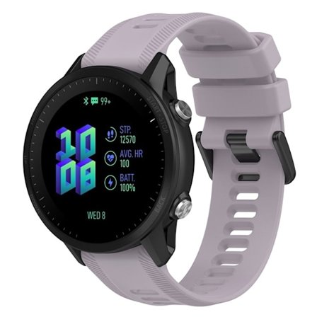 Garmin Forerunner 955 urrem i twill-stil - Lavendel