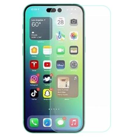 AMORUS skærmbeskytter i hærdet glas med buet kant til iPhone 14 Pro Transparent