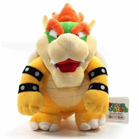 Super Mario Bros Bowser Kong Koopa Fyldt Plyslegetøj Dukke Børnegave-1 F