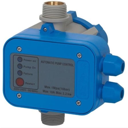 T1 Vattenpumps tryckregulator Automatisk boosterpump Smart switch skydd Motorkontroller - 1 st