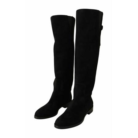 Dolce & Gabbana High Støvler Sort, Dame, Størrelse: 36 EU