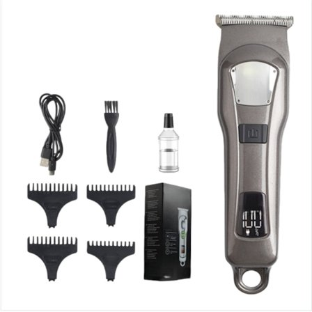 Professionel herre-hårklipper - Trådløs digital display-hårtrimmer