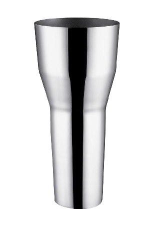 Iittala Solare Vase Tall 120X260 mm Stål Dekoration Silver