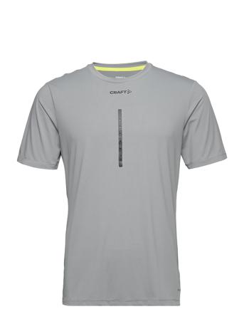 Adv Charge Ss Tech Tee M Grey Craft