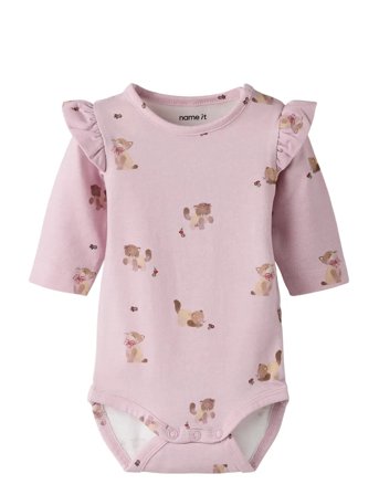 name it Nbftanny Ls Body - Pink - 68