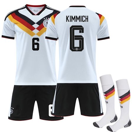 2026 VM Tyskland Hjemme Barn Voksen Fotballdrakt NR.6 KIMMICH
