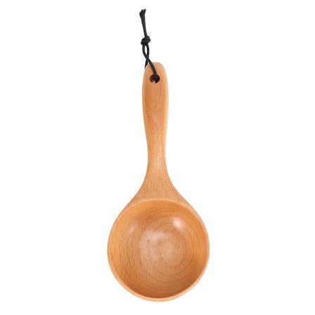 Træ krydderiskovl, bestik, kaffe, te, mini salt ske KLB