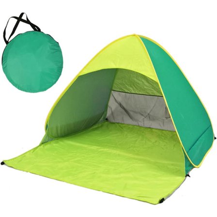 Utomhustält för camping, snabböppnande tält med bärväska för 2-3 personer