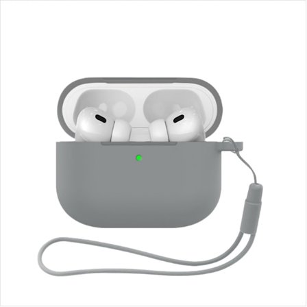 Silikonskyddsfodral Kompatibelt med Apple AirPods Pro 3 - Tvådelat Set
