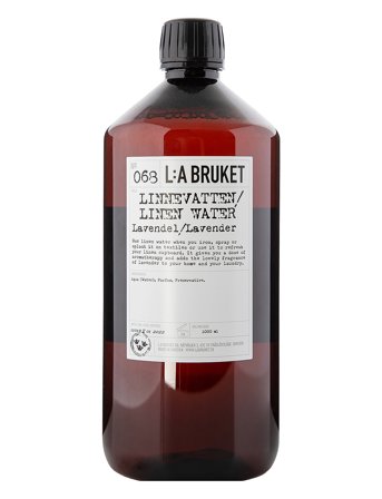 L:a Bruket 068 Linen Water Lavender - Nude - 1000 ml