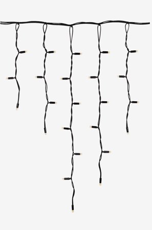 Markslöjd - CHRISSLINE Istap Original Extra 2x0,6 m - Sort - Lyskæder - Fra Homeroom