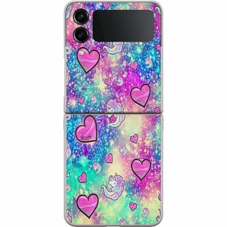 Samsung Galaxy Z Flip4 Premium Skal Unicorn Enhörning