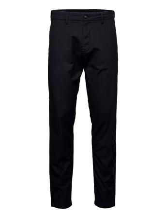 Slhslimtapered-York Pants Casual Bukser Blå Selected Homme
