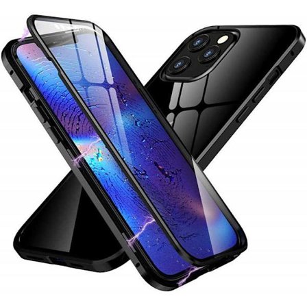 iPhone 13 Pro Heltäckande Premium Skal Glassback V4