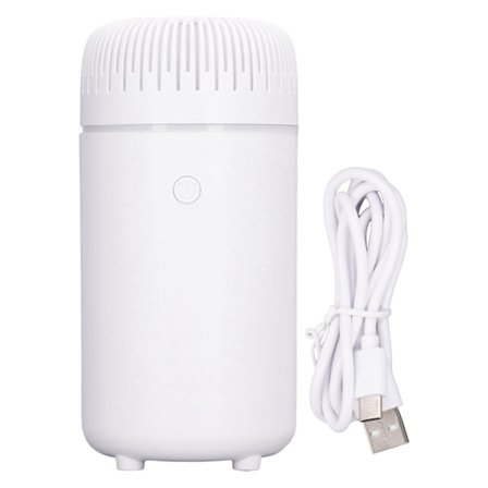 100ml Bærbar Luftfugter Æterisk Olie Diffuser Lille Kold Tåge Luftfugter Bil Diffuser Luftfugter Hvid