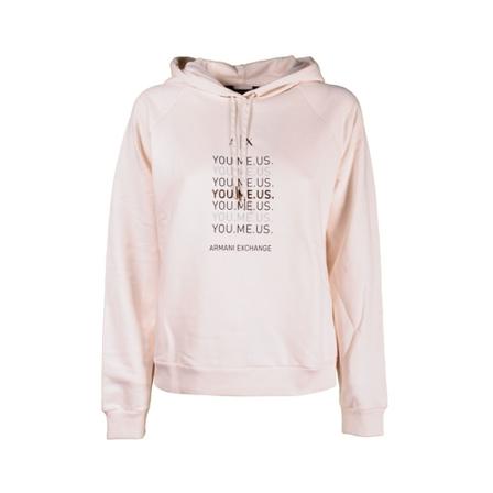 Armani Exchange, Sweatshirts ; Hoodies Biały, Kobieta, Rozmiar: S