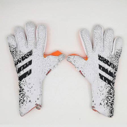 Maalivahdin hanskat Premium Quality Jalkapallo Maalivahdin hanskat Fingerskydd W