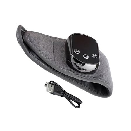 Tystgående fot- och fotledsvärmedyna med USB-laddningsfunktion