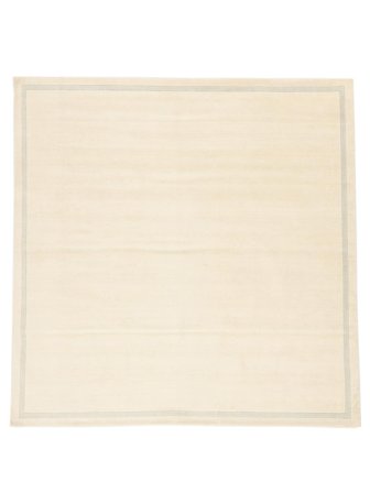 Handloom Pattern Rug Modern Square Beige/Yellow (Wool, India)