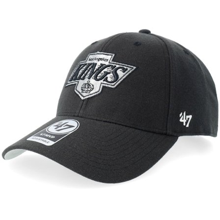 47 Brand - NHL Svart adjustable Caps - Los Angeles Kings Wool Mvp 47 Vintage Black Adjustable @ Hatstore