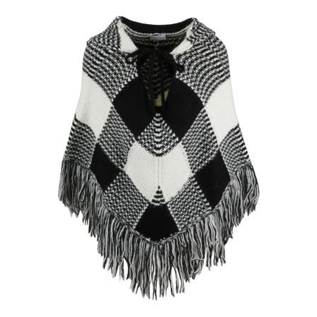 RED Valentino Knit Poncho Sort, Dame