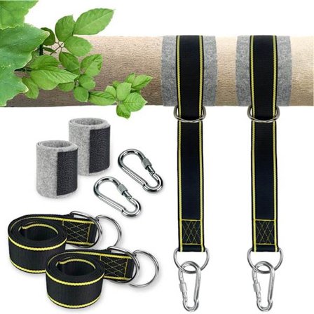 3m Swing Strap Kit - Heavy Duty Hængekøjsstropper, 2 x Stropper, Hurtig og Nem Måde at Hæng Hvilken Som Helst Gynge