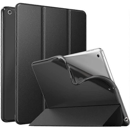 Wekity iPad 10.2 Suojakotelo iPad 9. sukupolvelle 2021, pehmeä mattapintainen ohut kotelo jalustalla, automaattinen herätys/lepotila, QWER129