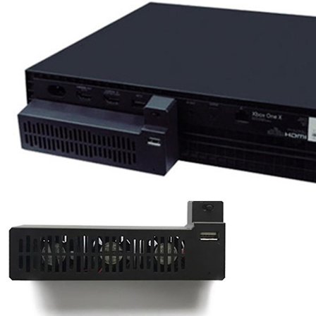 Usb-kylfläkt för Xbox One X-konsol, kylsystem med 3 kylfläktar