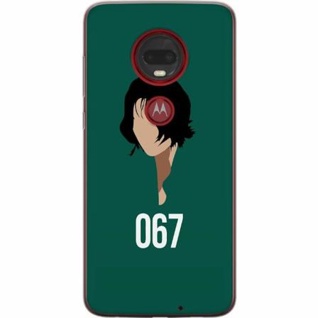 Motorola Moto G7 Plus Genomskinligt Skal Squid Game