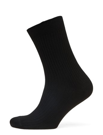 mp Denmark Vicky Viscose Rib Socks - Black - 40/42