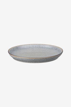 Denby - Tallrik Coupe Studio Grey 26 cm 4-pack - Grå - Tallrikar - Från Homeroom