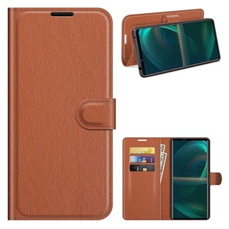 Classic Sony Xperia 5 III fodral - Brun