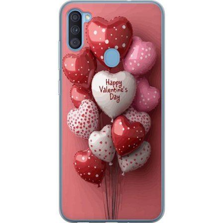 Kompatibelt Mobilskal till Samsung Samsung Galaxy A11 Valentinballonger