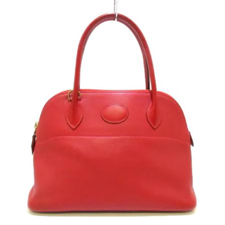 Hermès Vintage Pre-owned Læder hndtasker Rød, Dame Vintage Tasker, Størrelse: ONE Size