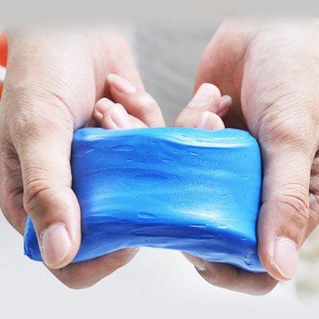 Pneumatisk maskin för bilskönhet, 180 g biltvättlera (2-pack)