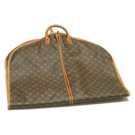 Louis Vuitton Vintage, Pre-owned Canvas travel-bags Bruin, unisex, Maat:ONE Size,leer