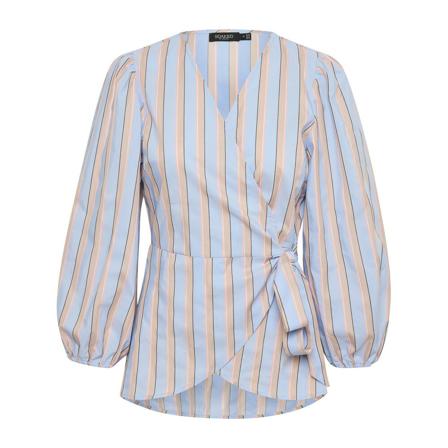 Soaked in Luxury, Blouses Blauw, Dames, Maat:M,polyester,print