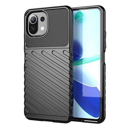Thunder Xiaomi Mi 11 Lite 5G / Xiaomi Mi 11 Lite skal - Svart